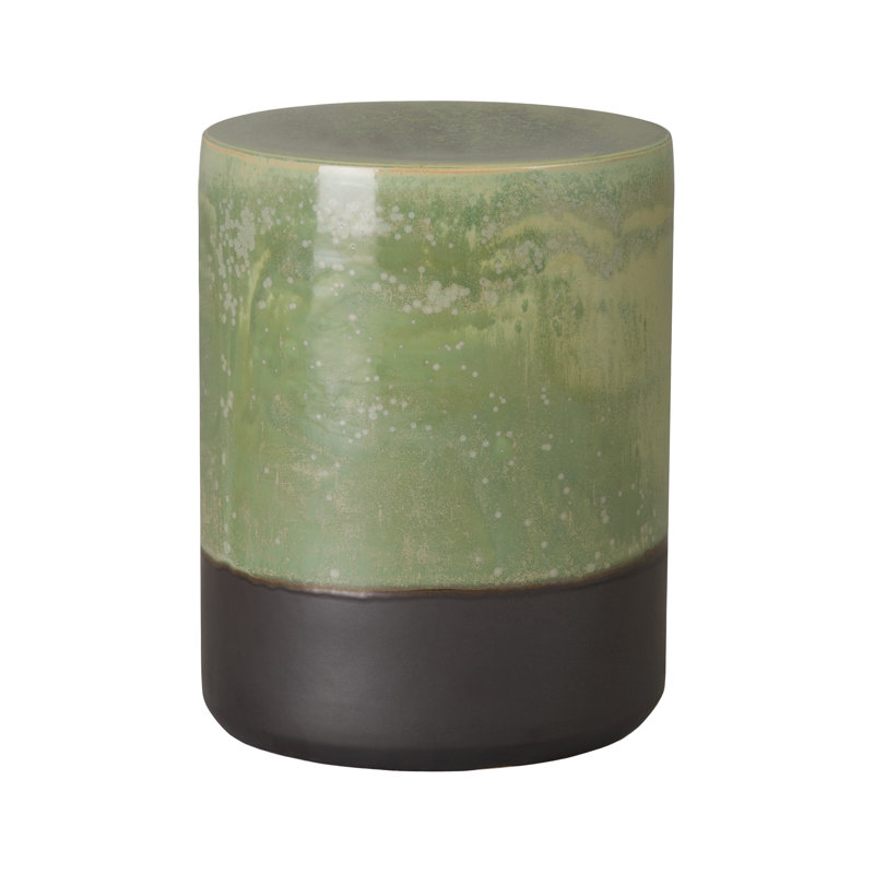 Siège de jardin à deux tons H 13,5 po x 18,5 po, Vert moucheté