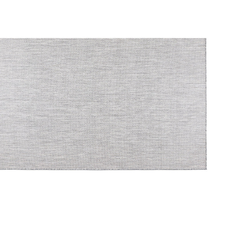 Premium Machine Woven Carpet, 5 x 7.5 Feet, 100% Sisal with Jute Base, Anthracite & White | 0.2 in Pile Height, 96,000 Thread Points | Durable, Easy to Clean, Perfect for Living Room & Dining Areas