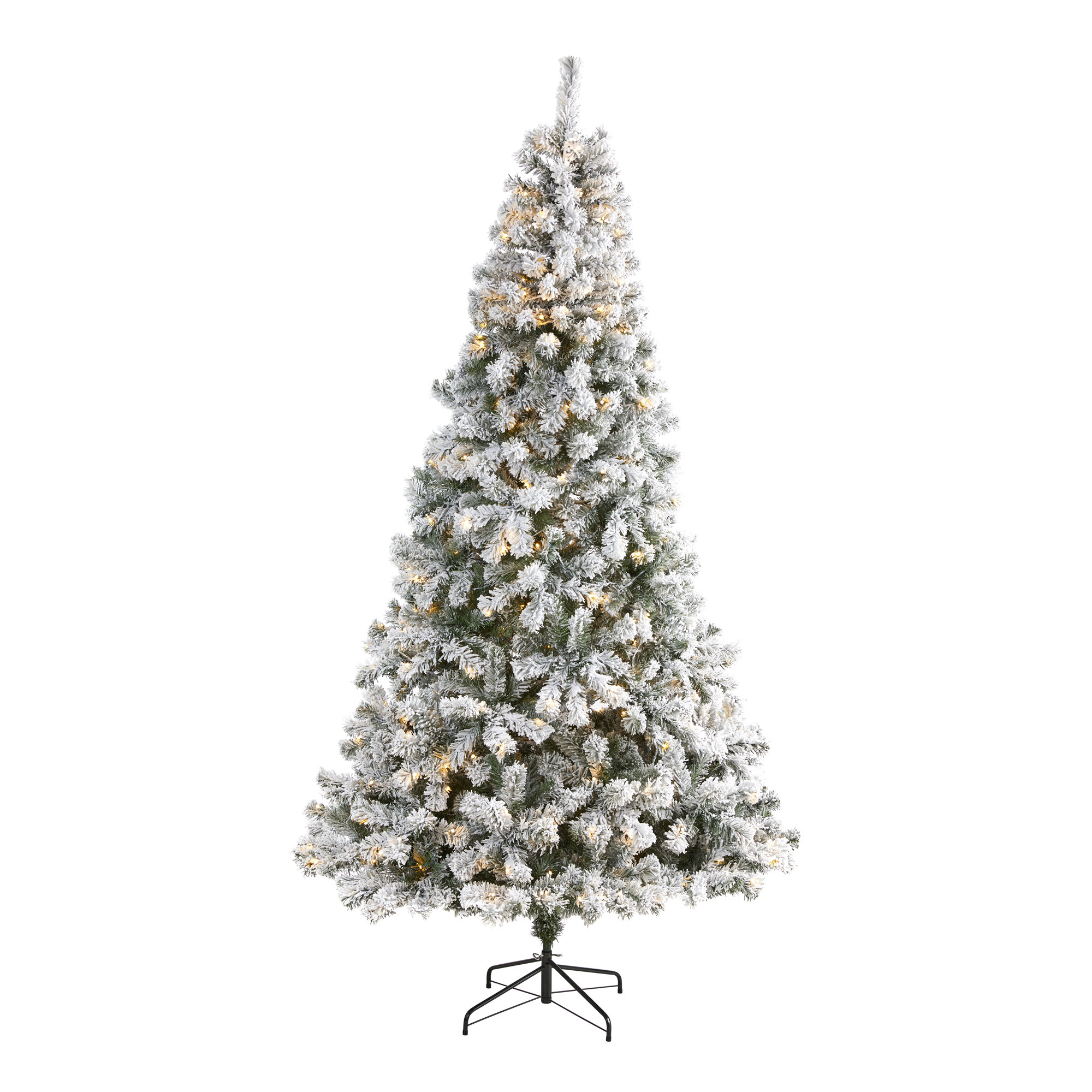 Lighted Artificial Fir Christmas Tree, 8' H