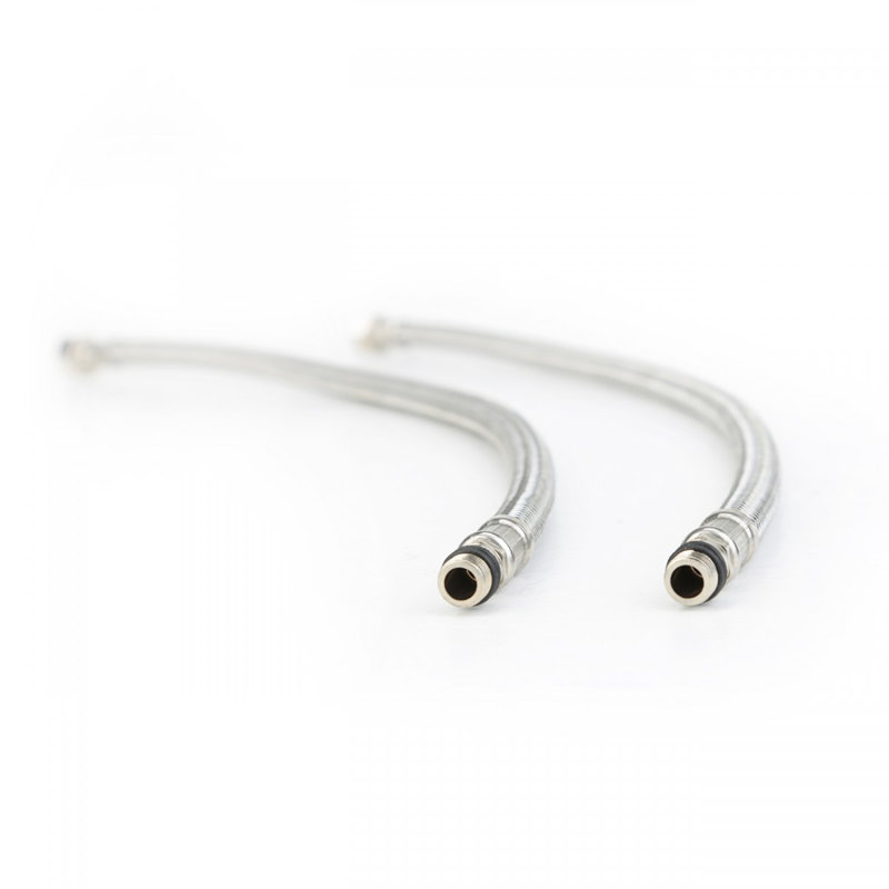 Stainless Steel Braided Faucet Supply Lines 10mm Male to 3/8" Female
