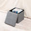 Cube Storage Ottoman With Tray-1366471041