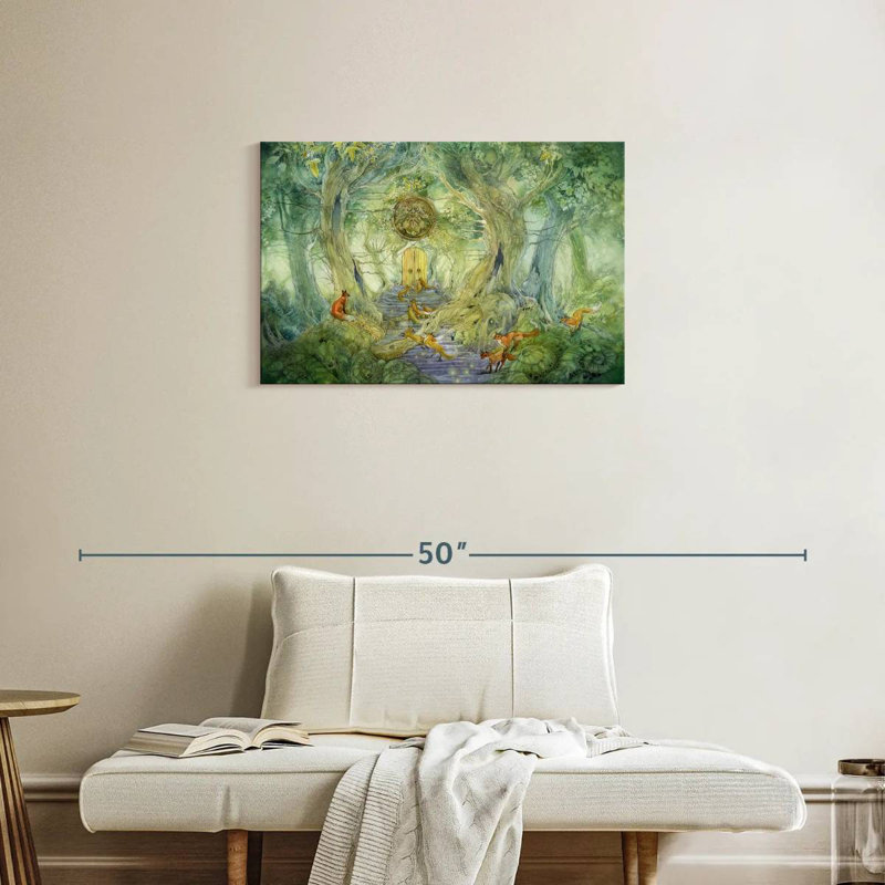 Kelan Green Gate, 20" H x 30" W