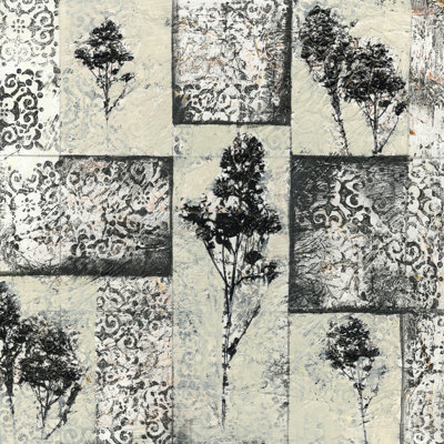 Toile Redone III by Jennifer Goldberger - Wrapped Canvas Print