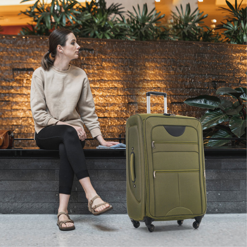 Ensemble de 3 valises extensibles Softside Valise