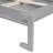 Space Saving Bed Gray - With Led Lights And Plywood Base Durability