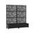 Outdoor Metal Planter Box with Wheels-1909858997