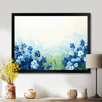 Texas Bluebonnet Field I - Texas Wall Art