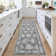 Machine Washable Rug with Rubber Backing for Living Room Oriental Non-Slip Dining Room Rug Easy-Cleaning Floor Carpet for Bedroom Office Playroom