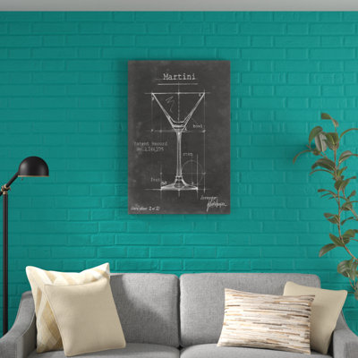 Barware Blueprint V 1 Piece Painting