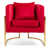 Velours rouge