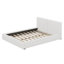 Grand lit tapissier au sol en velours-102533747