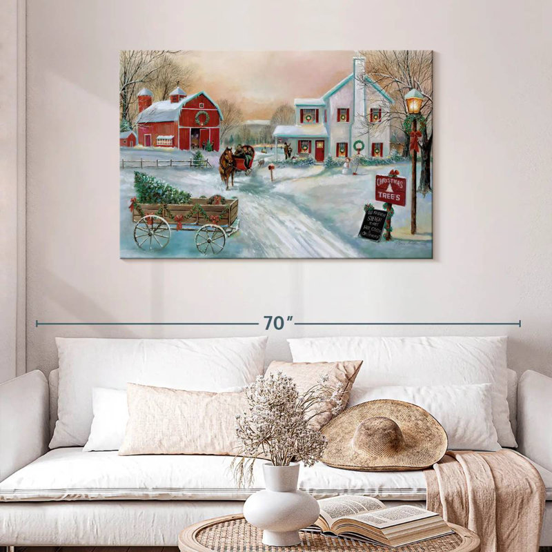 Ferme de Noël Alvord, H 30 po x l 45 po