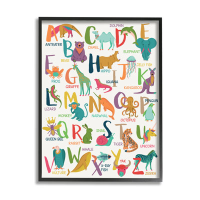 " Joyful Animal Alphabet Kid's Playful ABC " by Lisa Whitebutton