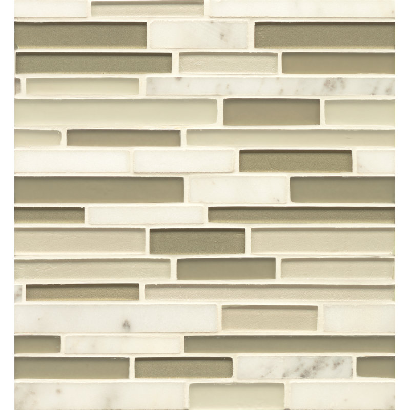 Manhattan Glass Linear Mosaic Wall & Floor Tile, Kennewick