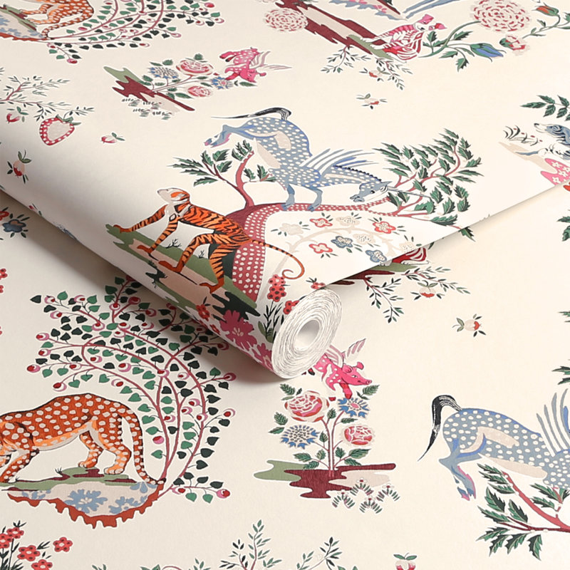 Cath Kidston Painted Kingdom Navy, Cream