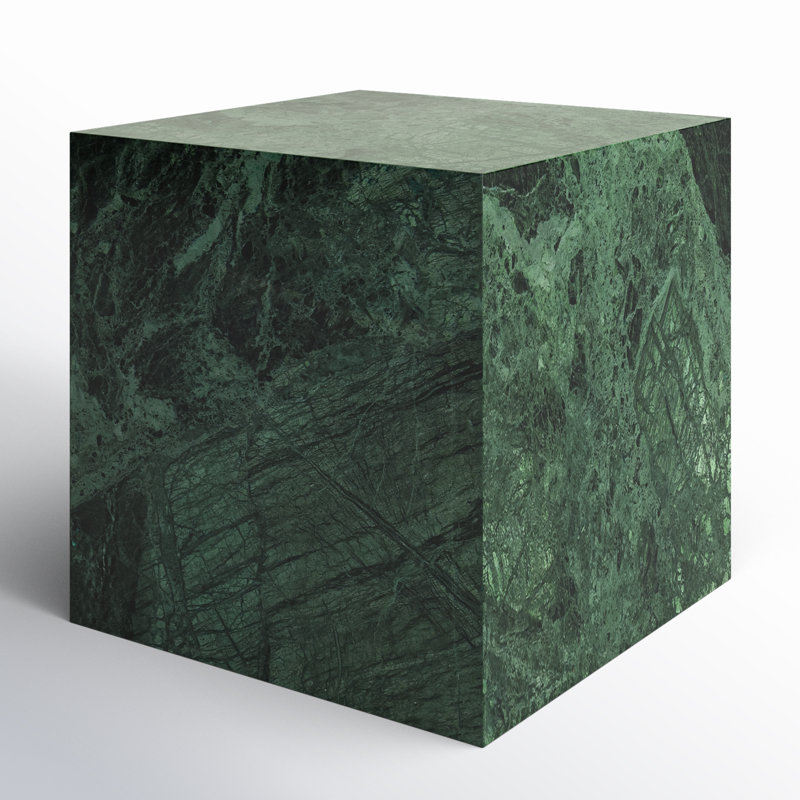 Bolzano Marble End Table, Green