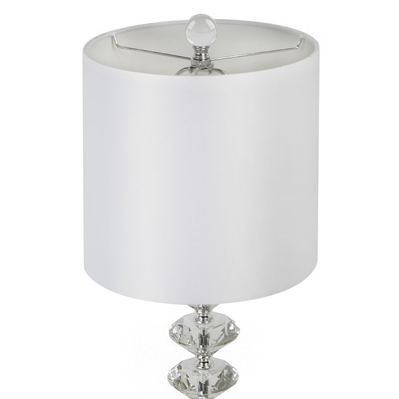 Ensemble de lampes de table en cristal 23 po Jennieve