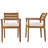 Outdoor Wood Dining Set For 7-8 Person