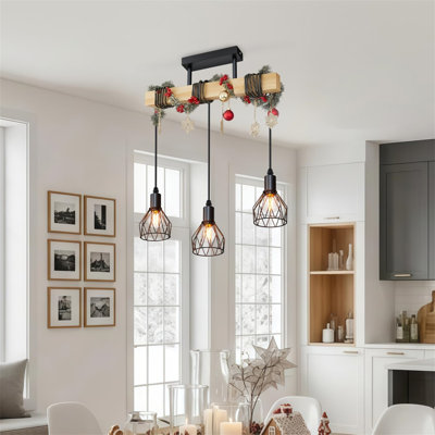 3 - Light Brown Pendant