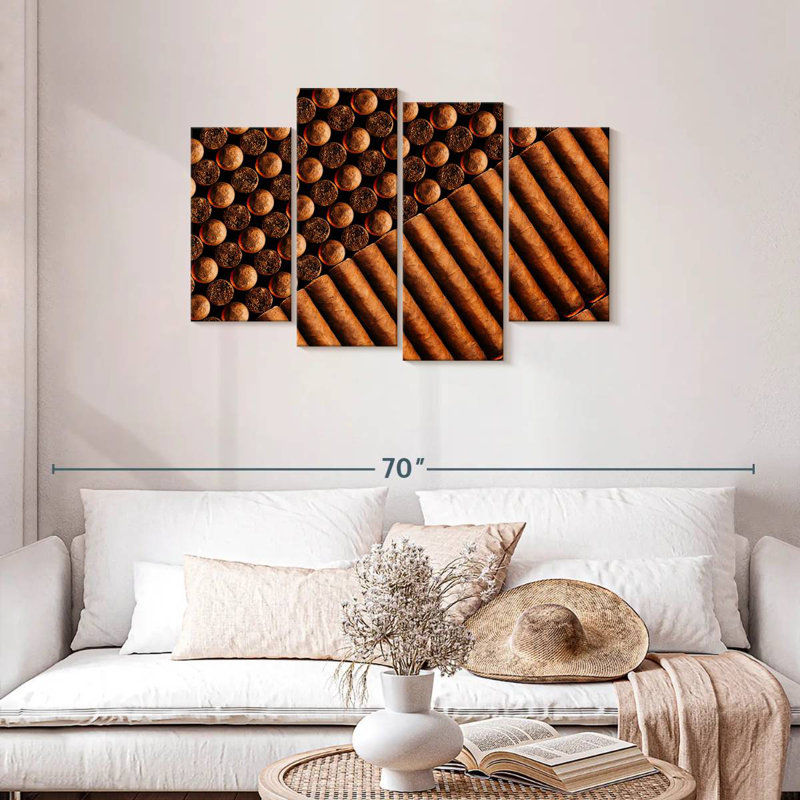 Senne Cigars, 27" H x 43" W