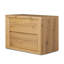 Novella Nightstand-Natural Oak Veneer Thick Random