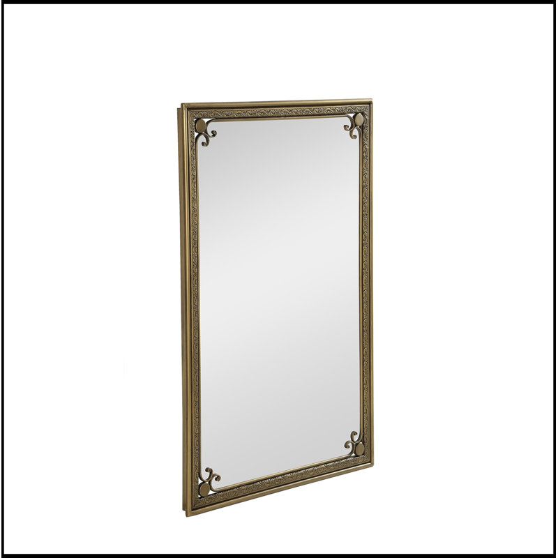 Rectangle Mirror with Metal Framed