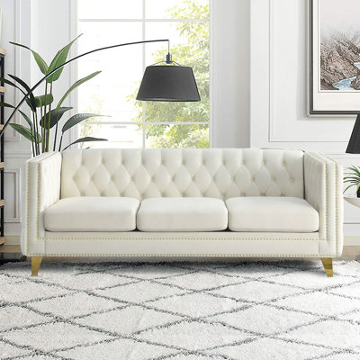 Frimberger 80.5'' Velvet Sofa