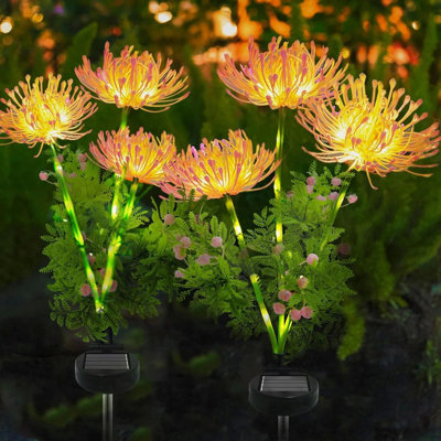 Éclairage solaire de jardin - Panneau solaire à haute efficacité, décoration de patio / cour / jardin, cadeau pour maman essentiel