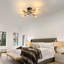 4-Light 40cm Simplicity Semi Flush Mount Light