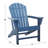 Resin Indoor Outdoor Adirondack Chair-365726025