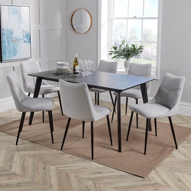Caspar 6 - Person Extendable Dining Set
