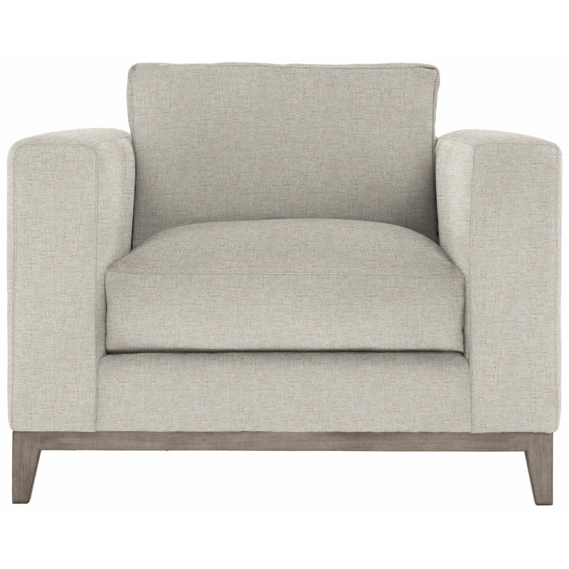 Noel 40" Wide Armchair, Cream Linen 1429-002, Blanca