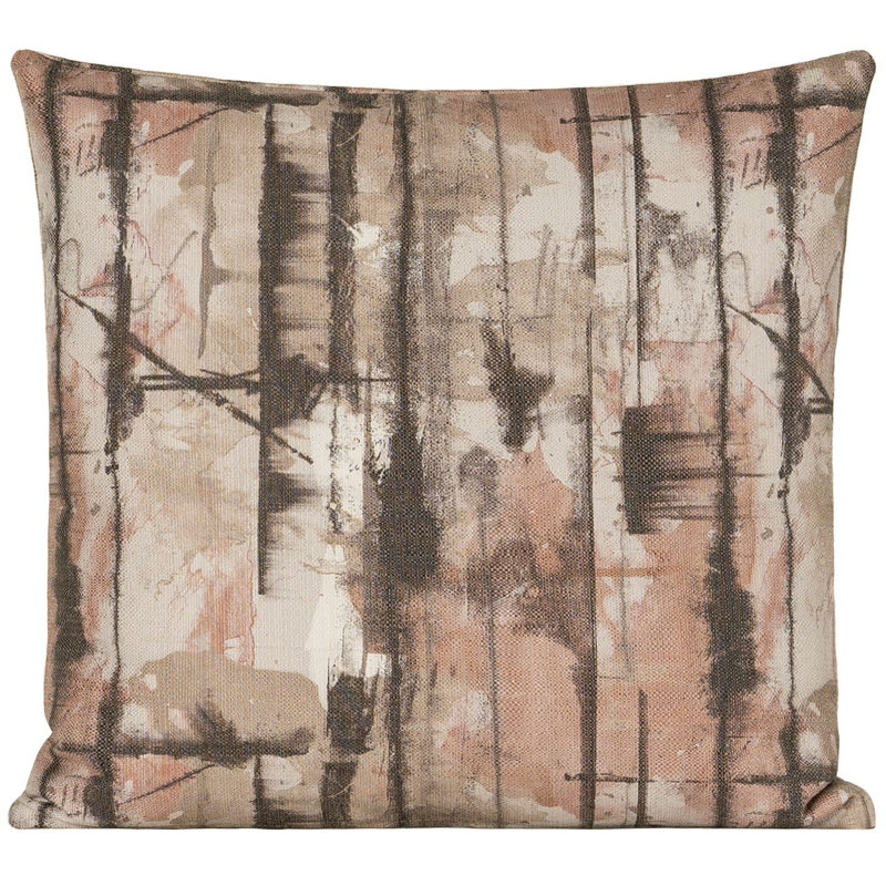 Housse et insert de coussin carré en mélange de coton , 26 po x 26 po