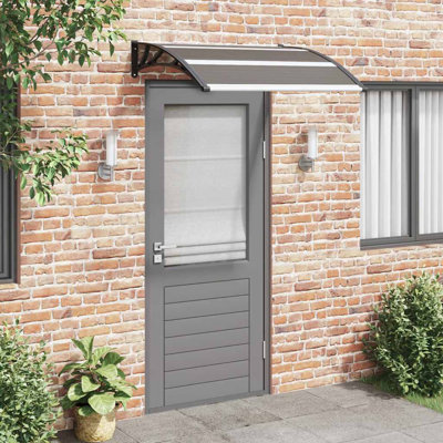Auvent de porte Auvent de porte pour fenêtre en polycarbonate