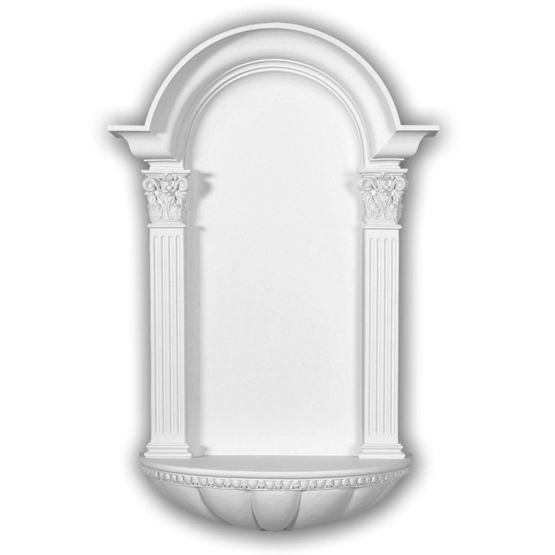 Niche à œufs et fléchettes cannelée H 42 1/4 po x l 27 1/2 po x P 9 po