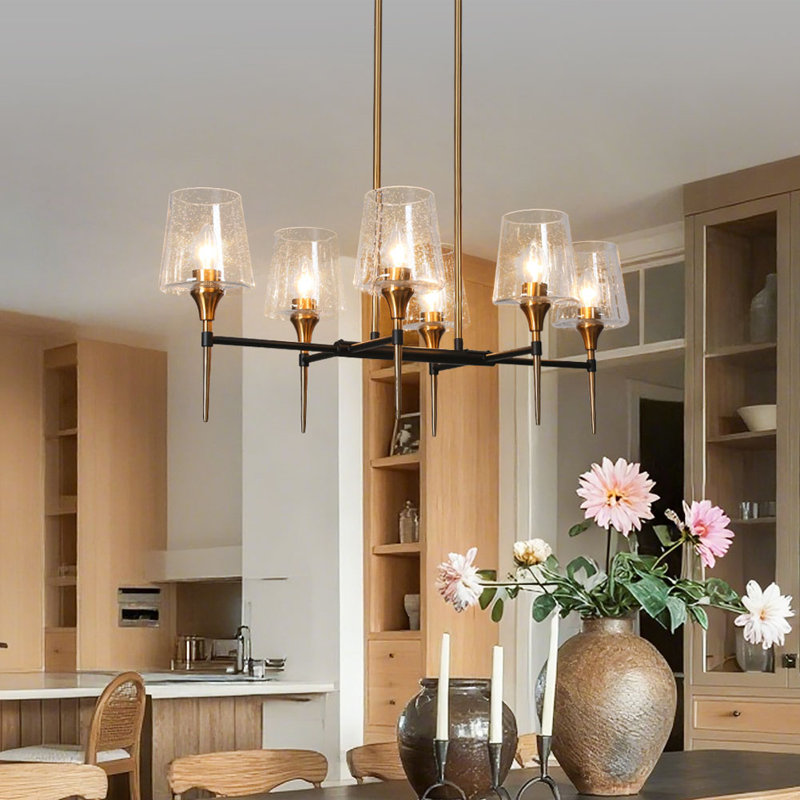 Tevye 6-Light Modern Dining Room Pendant Light