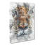 Stare Of The Tiger In Abstract - Wrapped Canvas-55341993