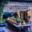 3000cm LED Solar Powered 1200 - Bulb Cord String Light