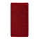 Solid Colour Shaggy Red Area Rug