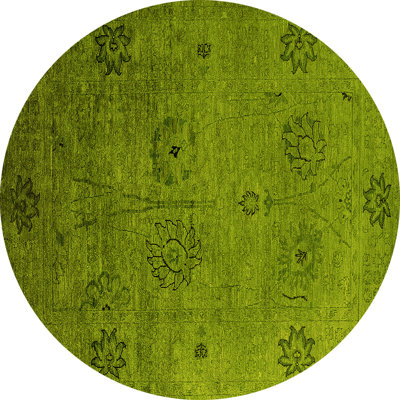 Tapis jaunes modernes Mid-Century 2679