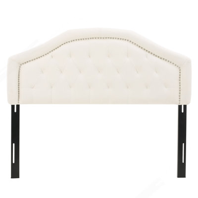Tufted Upholstered Headboard Queen Size