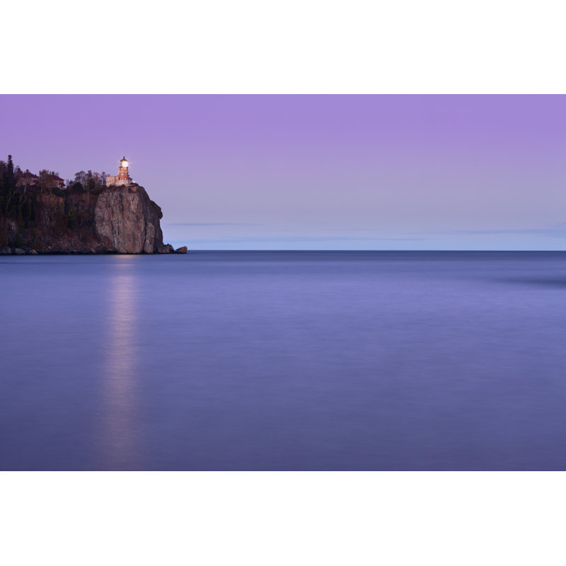 Minnesotas Split Rock Lighthouse - Wrapped Canvas Print, 81cm H x 122cm W x 3.8cm D
