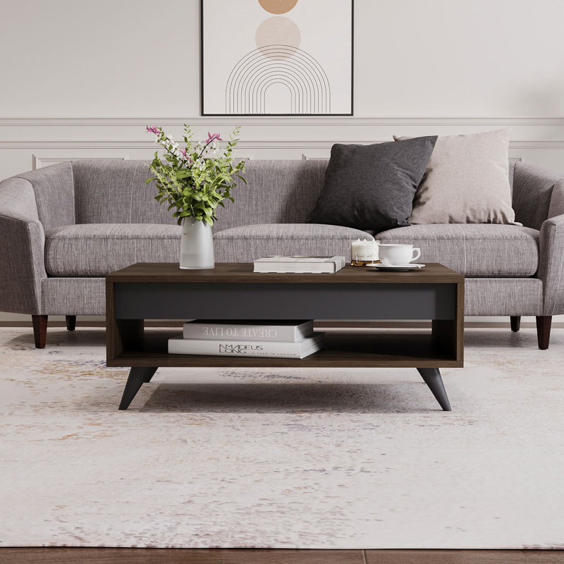 Table basse, Noyer