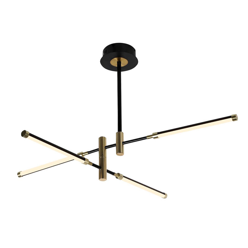 Dubravka 4 - Light Dimmable LED Modern Linear Chandelier