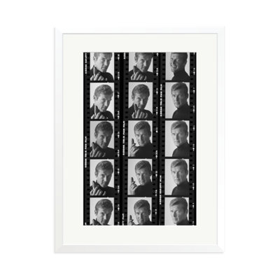 Roger Moore Contact Sheet