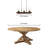 Bacup 6 - Light Dimmable Square / Rectangle Chandelier-1432871899