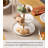 Tosca Yamazaki Home 3-Tier Food Serving Stand, Appetizer & Dessert Tray Party Organizer