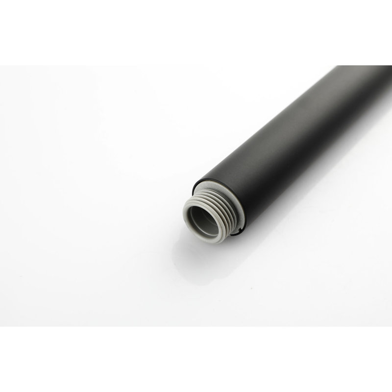 59-inch Hose Handheld Shower With Build And Adjustable Head In Matte Black Easy Feature Safe Design