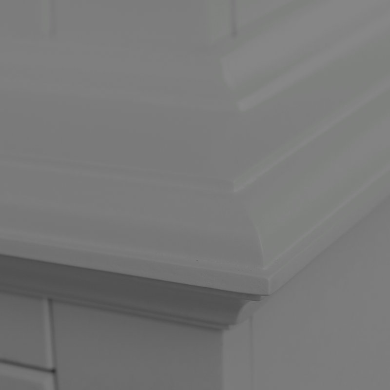 Burkett Display Cabinet, Dusty Grey