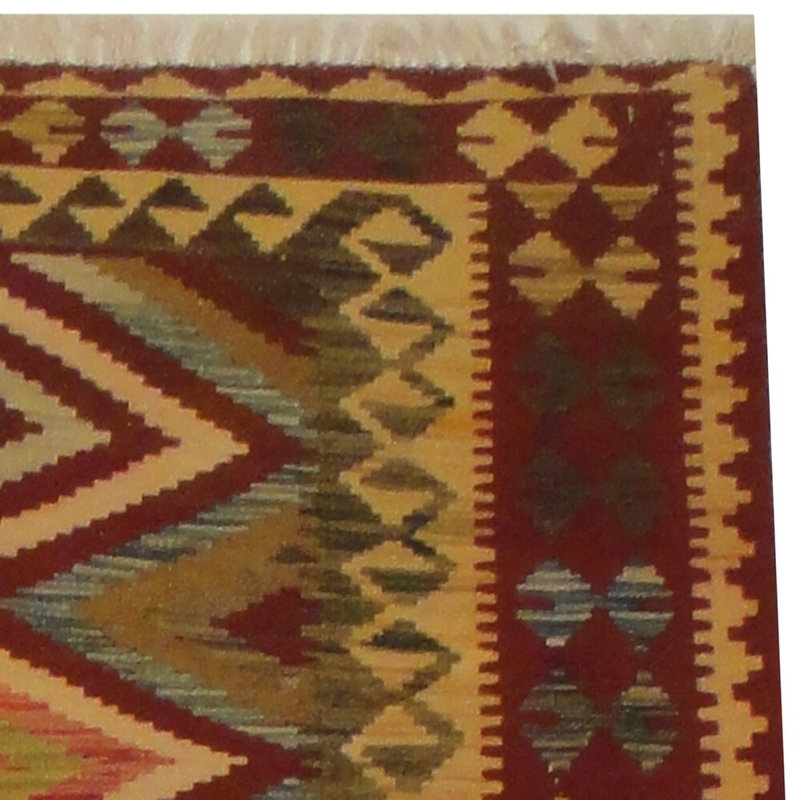Wool Geometric Indoor Rug